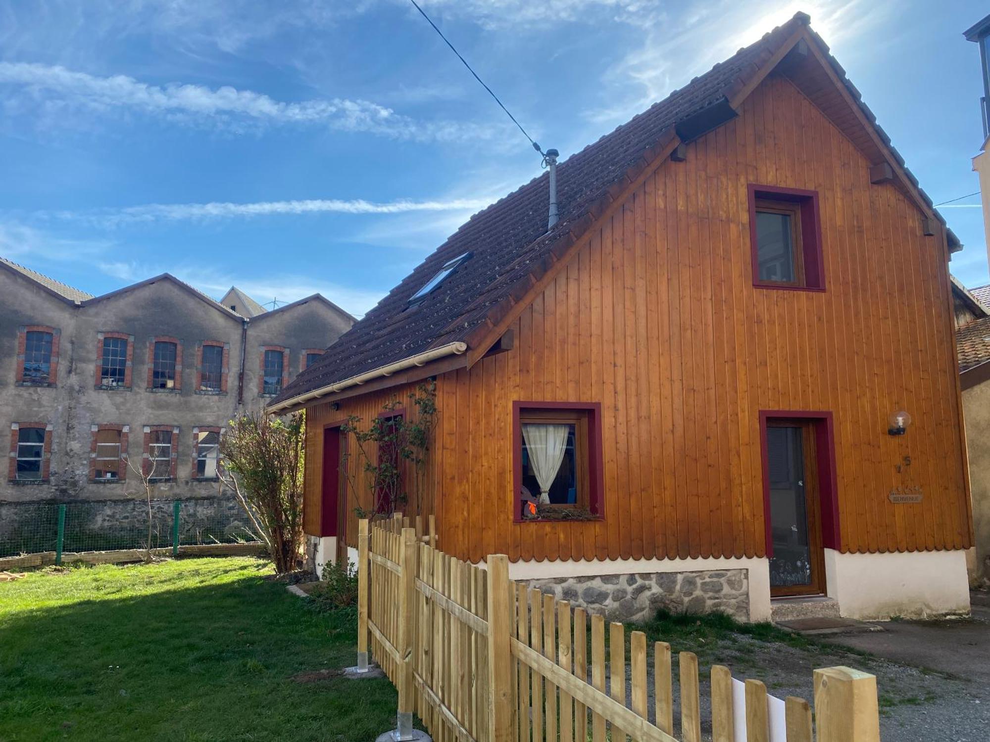 Villa Meuble De La Doller - Chalet Au Bord De L'Eau à Masevaux-Niederbruck Extérieur photo