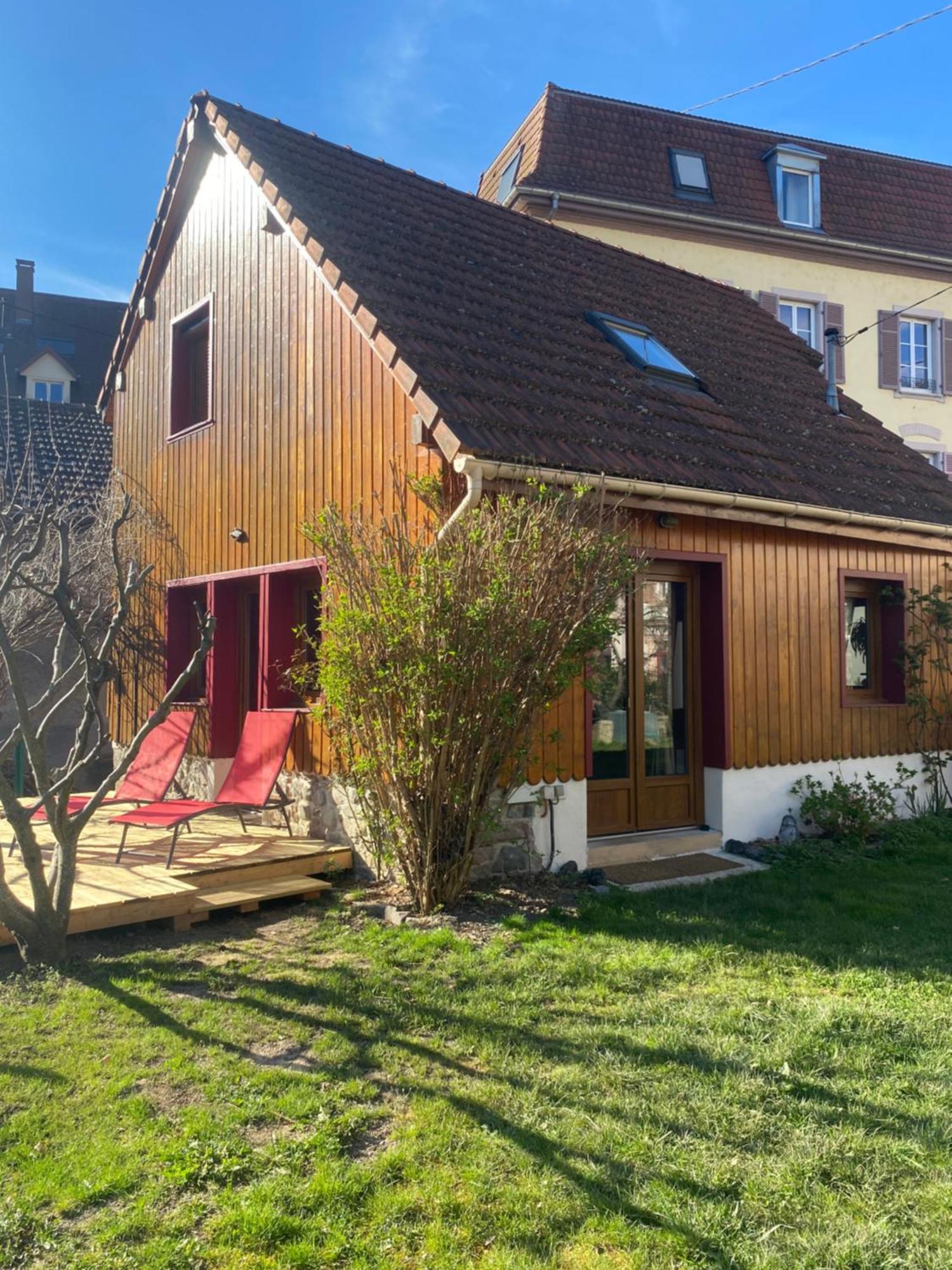 Villa Meuble De La Doller - Chalet Au Bord De L'Eau à Masevaux-Niederbruck Extérieur photo